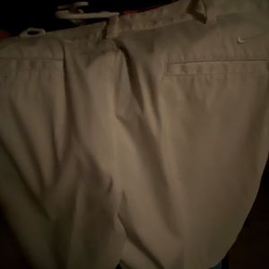 Nike golf shorts dry fit, color white, size 36